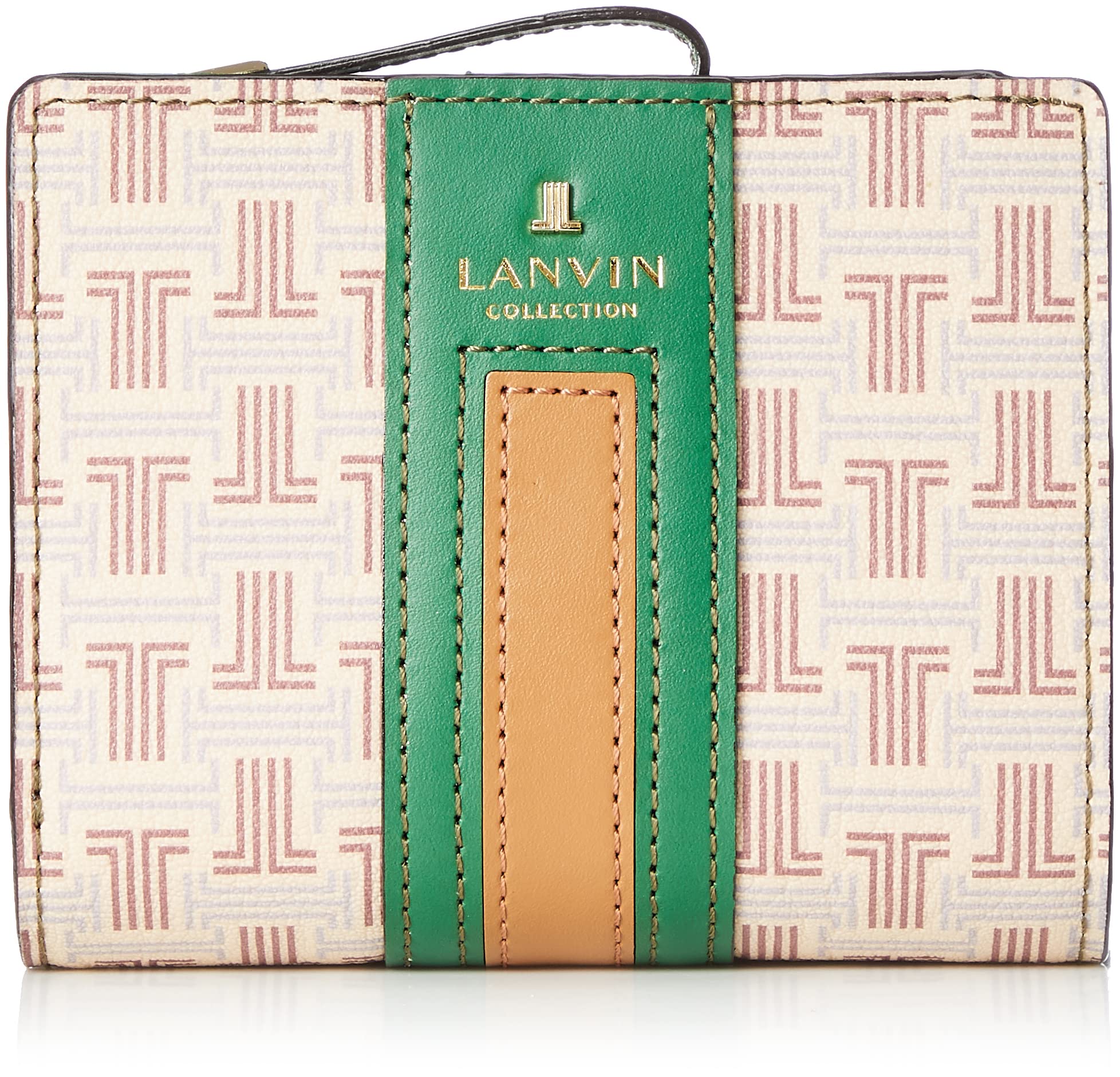 

Feria Purse Light External Bifold Wallet 65-6513, Brown/Green, L-Zip