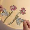 Elegante Metallblume Haarspange Klammer Koreanische Fee Strass Haar Krabbenklemme Haarspangen Für Frauen Süße Haarschmuck Ornament Geschenk