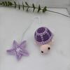 Multi-Purpose Crochet Turtle Handmade Curtain Tieback Creative Bag Hanging Charm  Home Decoration