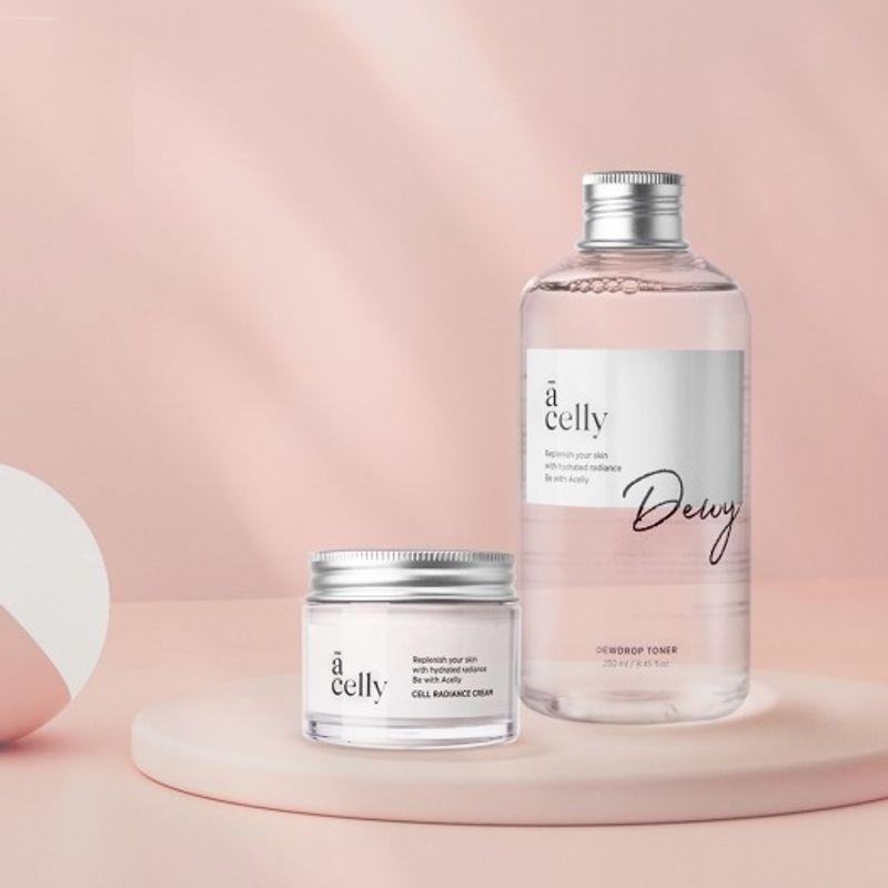 Shining Water Glow 2-piece SET (Toner + Radiance Cream)