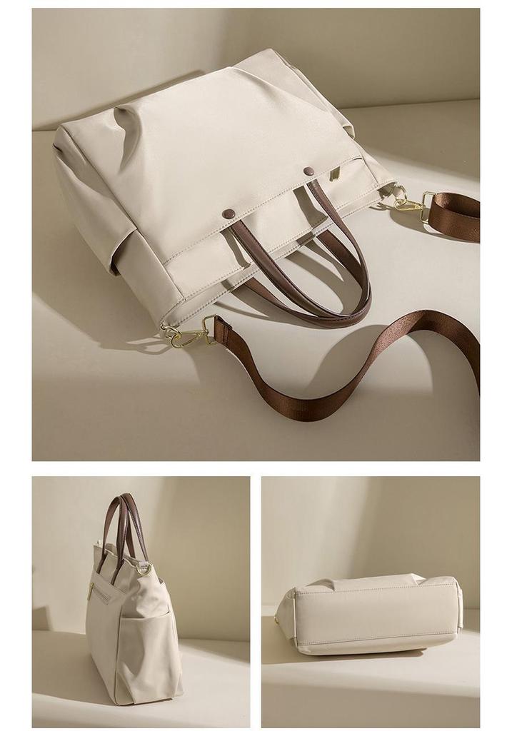 Damen Laptoptasche: 15,6-Zoll-Aktentasche mit großer Kapazität, zum Umhängen und als Crossbody-Tasche