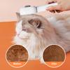 Cat Steams Brush Non-irritating Steams Cat Shedding Brush Multifunctional Pet Grooming Tool for Hair Removal Detangling Comb