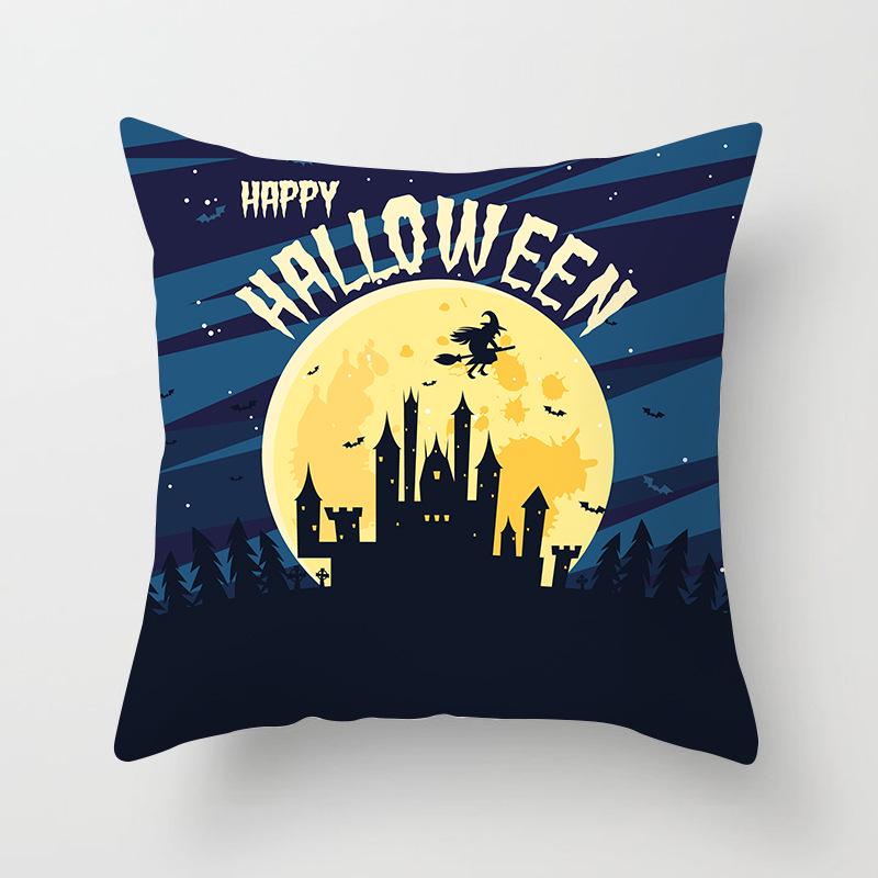 Pillow Covers Halloween Day Home Sofa Cushion Covers Office Supplies