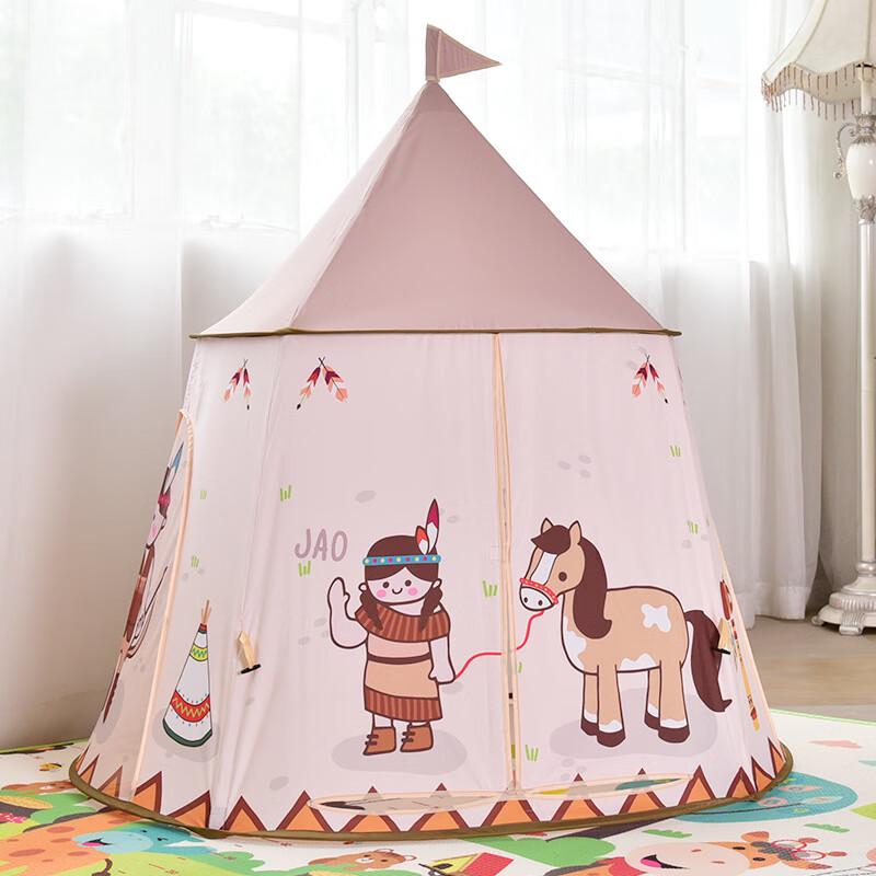

Kids Indoor Play Tent - Indian Pony Castle One Size