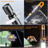 YZYOE LED Powerful Tactical Bright Flashlight with 1000mAh High Scalable Tactical Portable Handheld Suitable for Camping and Flashlight, Rechargeable,