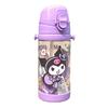 Creative Sanrio 450ml Kids Water Bottle With Straw Hello Kitty Cinnamoroll Kuromi And Melody Styles