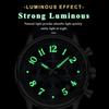 808  Luxury Nylon Leather Men's Quartz Watches Waterproof Luminous Chronograph  Watches for Men