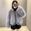 Temperament Imitate Fur Coat Women Young Short Temperament Ladies Autumn And Winter Mao Mao Coats Female Jac