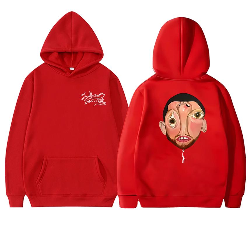 Nové album Macc Miller Balloonerism 2025 Oboustranně potištěná mikina s kapucí Unisex harajuku módní pulovr Pánská dámská fleecová mikina