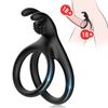 Rabbit Head Lock Fine Ring Pure Silicone Delay and Long-lasting Male Sex Toys