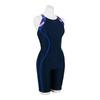 MIZUNO Stroke ONE XL 86 Navy x Purple All-in-One Swimsuit, N2JGD746, Size,