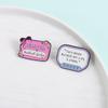 Hello I Am Bookish Girlie Enamel Pins This Book Ruined My Life 5 Stars Bookish Book Lover Brooches Lapel Badge Jewelry Gifts