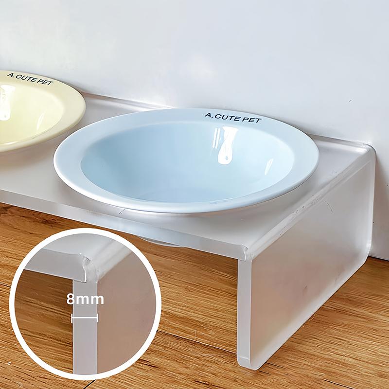 Ceramic Pet Cat Bowl Pet Drinking Water Feeding Bowl Ceramics Cat Food Dog Food Utensils Cat Dog Pet Supplies Accessories