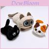 Niedlichere Katzen-Plüschtiere mit PP-Baumwolle und Stickdesign für Kinder und Jugendliche Geschenk
