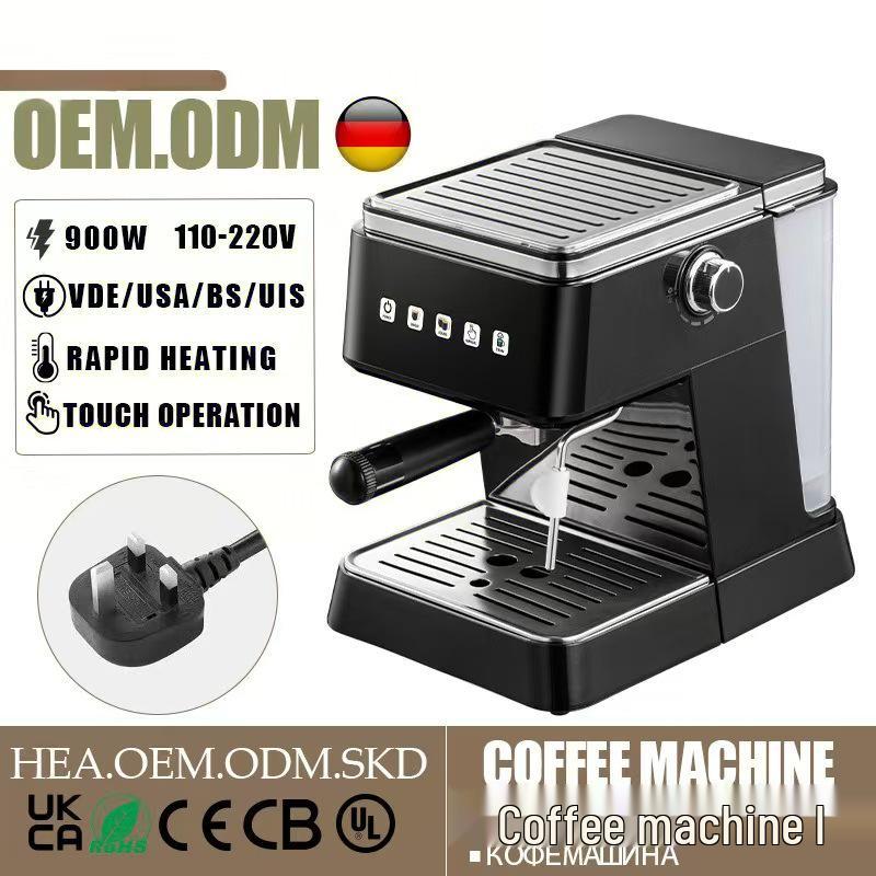 Multifunktionale italienische Kaffeemaschine mit Touchscreen & Milchaufschäumer