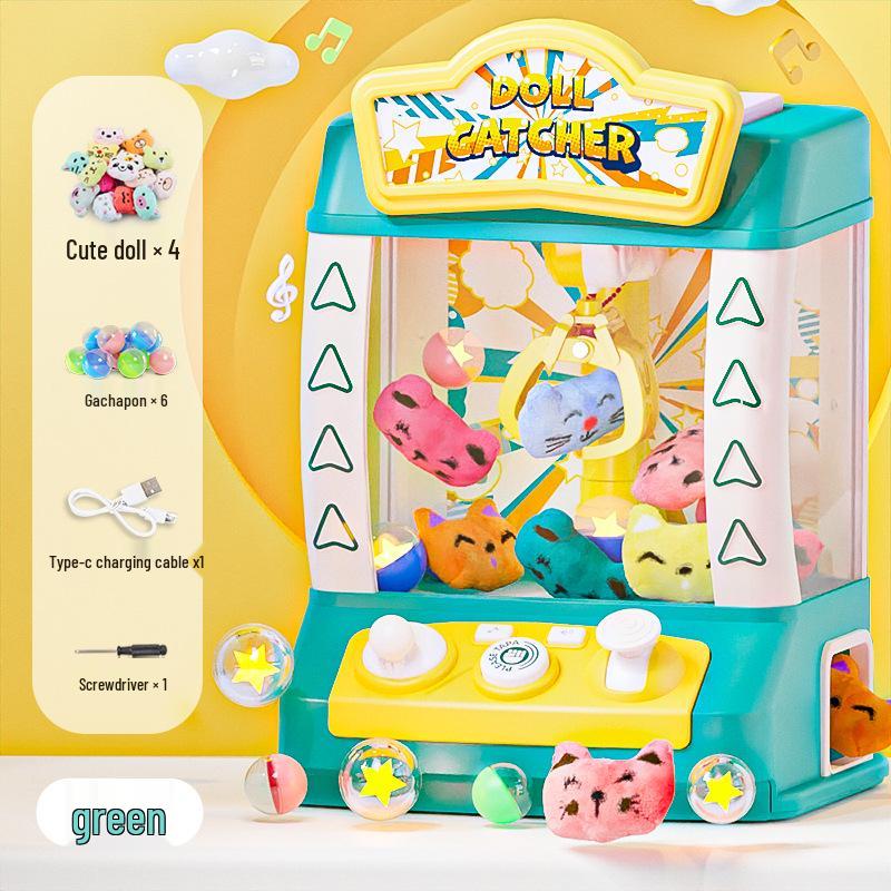 Cross-Border Children's Claw Machine with Sound, Light & Timer - Large Electric Toy Game Machine
