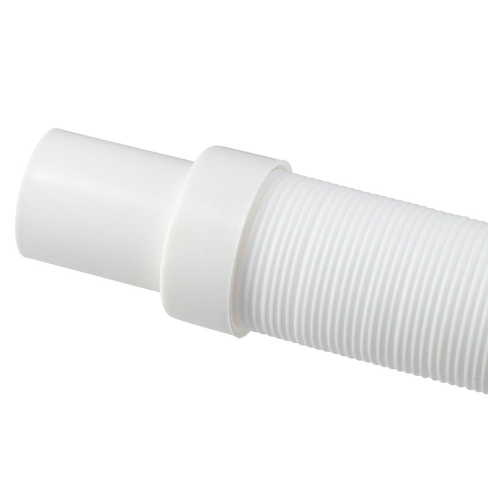 ABS Low Profile Flat 1 1/2 P Trap Kit Durable Freestanding Tub Drain Bath