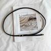 Non-perforated Thin Waist Belt, Women's Retro Decoration, Dress, Coat, Waist Seal, Versatile, Simple and High-end, Jeans Belt