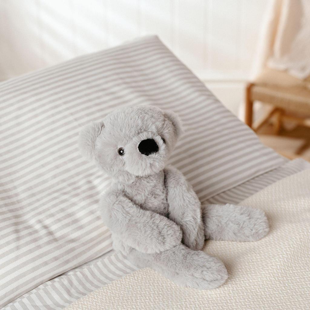 Ste The Plush Long Leg Grey Teddy Bear 30 Cm