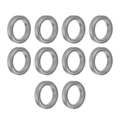 10ks Miniaturní ložisko Nerezová ocel Kulička Náhradní mechanické díly S6910ZZ 72x50x12mm
