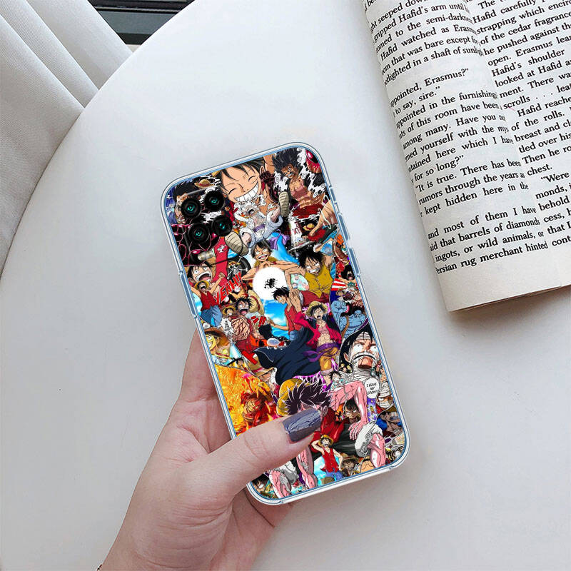 MH119 One Piece Luffy Case for Motorola E7 G6 G7 G8 G9 Plus Power Play G10 G20 G04 E30 E40 E22 E20 E13 E15 G22 G23 G05 G75 G35 G55
