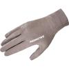 Salomon Merino Gloves U Outdoor Mitten Gloves, Unisex, LC2600200, Iron/S
