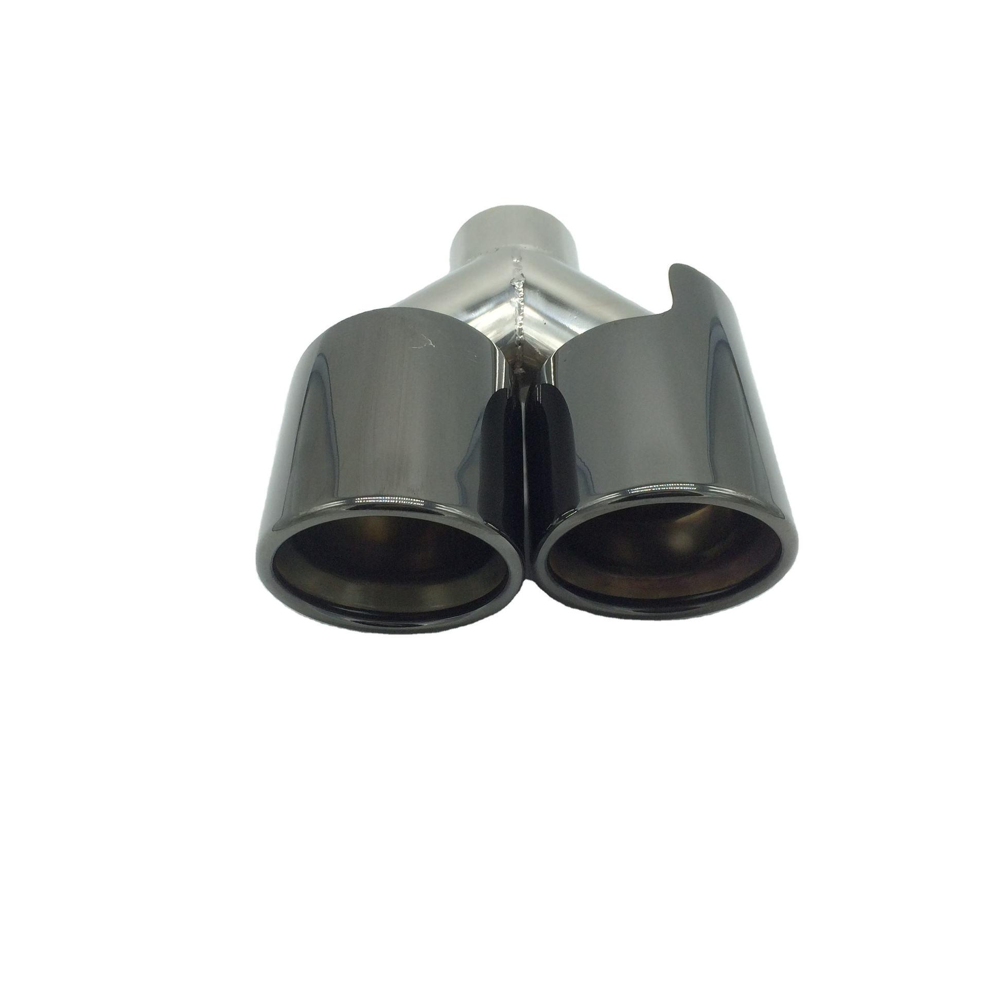 Premium 304 Stainless Steel Exhaust Muffler Tailpipe Cover for Universal Cars Exhaust Pipe Tail