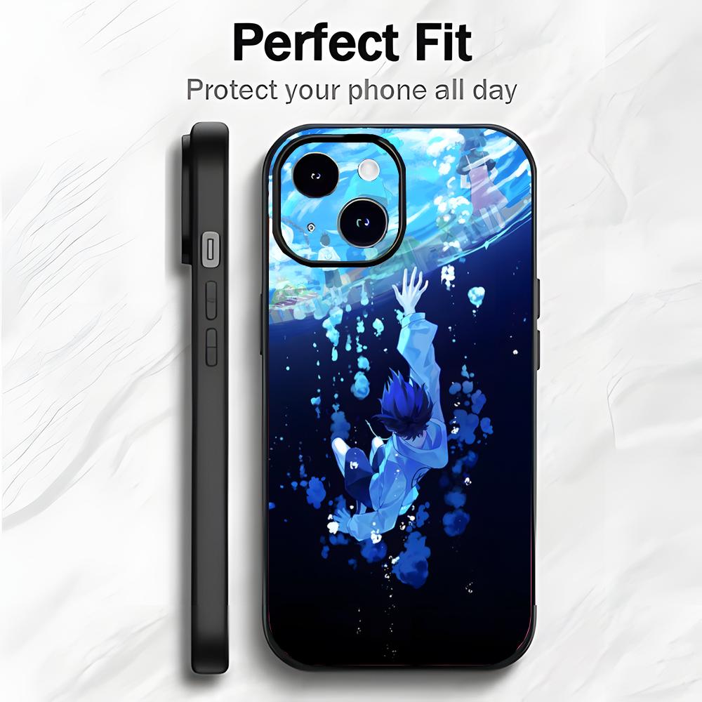 

Funny Chinese Anime S-Scissor Seven Phone Case Phone Case Soft Packaging Lightweight For iPhone17 16 15 14 13ProMax iphone12promax
