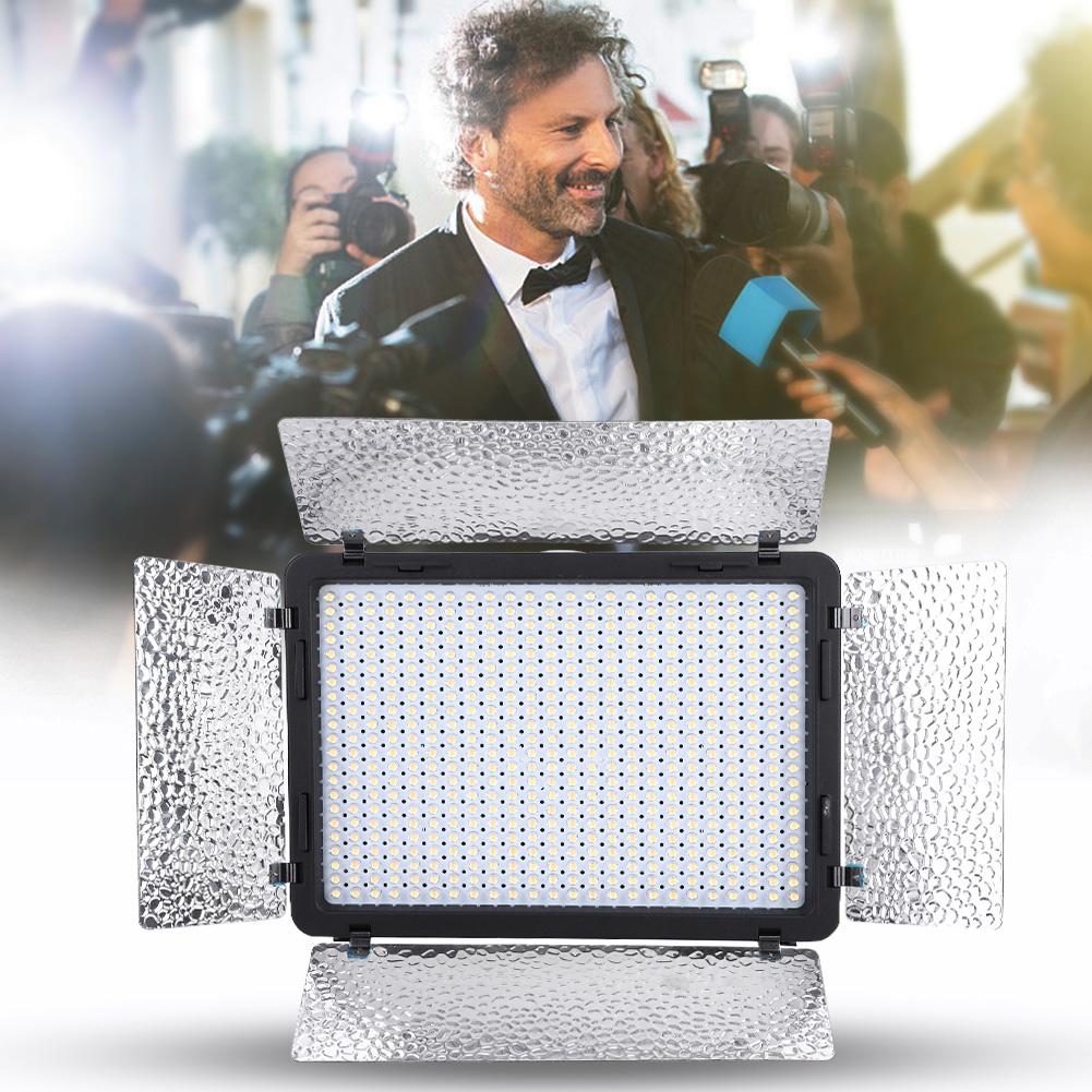 Mcoplus LE-520B Dvoubarevné teplotní LED světlo pro videokameru (Adaptér světla )