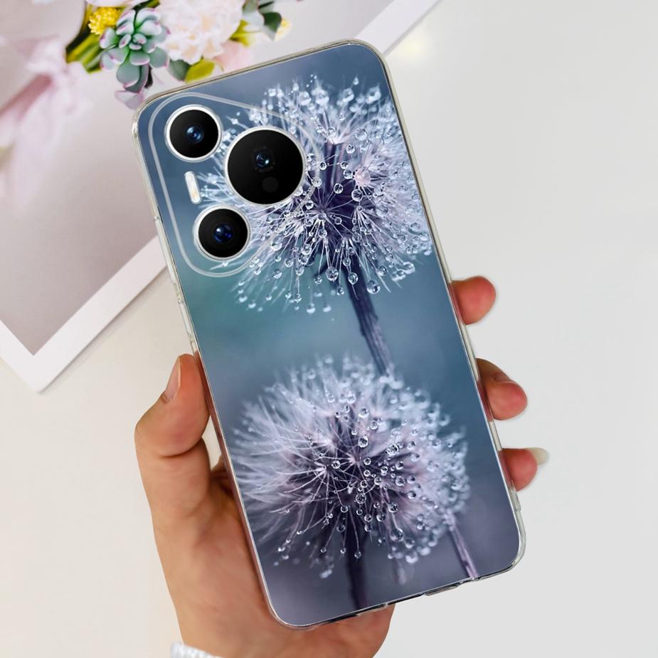 For Huawei Pura 70 Pro Plus Case Stylish Painted Cover Clear Silicone Phone Cases For Huawei Pura 70 Pro Pura70 Pro+ Soft Fundas