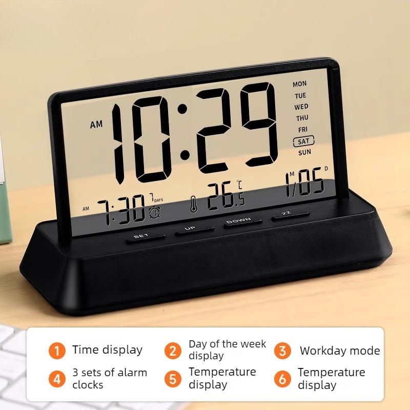 Электронные часы Новые украшения Настольные Креативные Цифровые Будильники Гостиная Календарь Высококлассное Домашнее Украшение