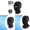 Polyester Motorcycle Face Mask With Breathable Mesh For Winter Riding Comfort