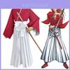 Luksuriøst Himura Kenshin Cosplay Kostume Til Rurouni Kenshin Anime Fans