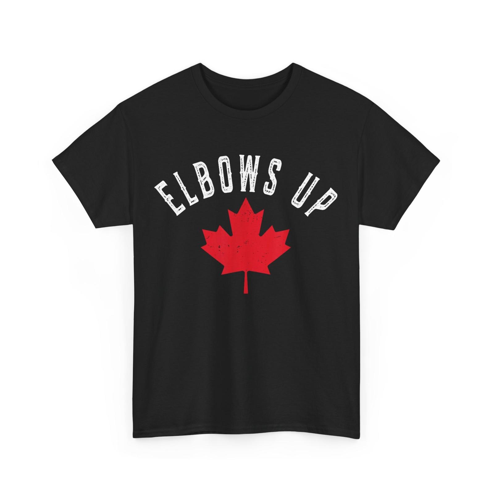 Canada Elbows Up Shirt, Free Proud Canadian Canada Lovers T-shirt M