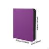 Trading Card Binder Album 9 Pocket Carry Case 252 Cards Protection Cover Collection for