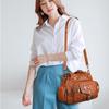 Vintage Hochwertige Leder Luxus Handtaschen Damen Taschen Designer Damen Schultertaschen für Frauen 2025 Winter Tragetasche