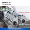 ZONESUN ZS-DTHSP2 Automatic Thick Liquid Filling Machine 2 Head Piston Pump Juice Gel Shampoo Lotion Filler