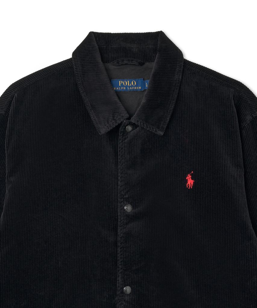 Polo Ralph Lauren Corduroy Coach Jacket - Black