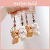 Plush Bear Rabbit Keychain Toy Stuffed Doll Bag Pendant Decoration Kids Gift