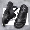 Non Slip Mens Summer Slippers Outdoor Casual Sandalias Breathable Beach Shoes Comfy Walking Sandals Dual-Purpose Male Half Drag