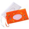 2Pcs Portable Wet Wipes Dispenser Holder Wipes Bags Case Pouch Reusable Refillable Travel Wipes