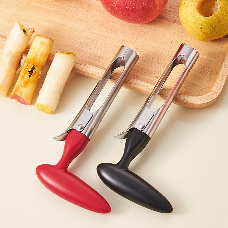 Stainless Steel Fruit Corer Remover Apple Corer Pear Fruit Vegetable Tools Core Seed Remover Cutter Seeder Slicer Kitchen Gadget
