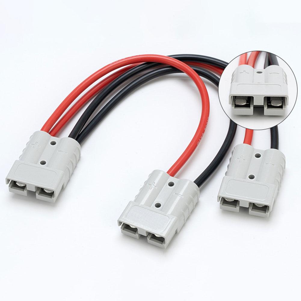Gray Double Y Adapter 10AWG/12AWG 1pcs 4/6mm 50 Amp