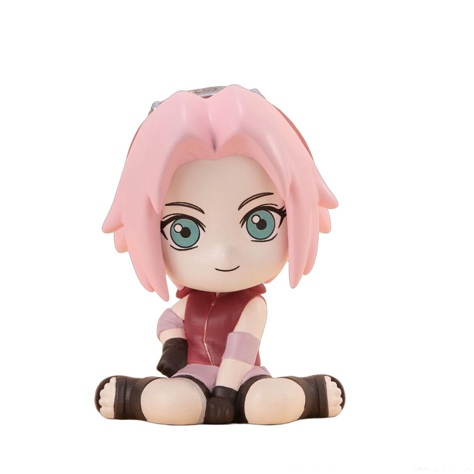 In Stock 8pcs/set Anime Figure Naruto Shippuden Hinata Sasuke Itachi Kakashi Gaara Action Figure Q Version PVC Figures Toys Gift