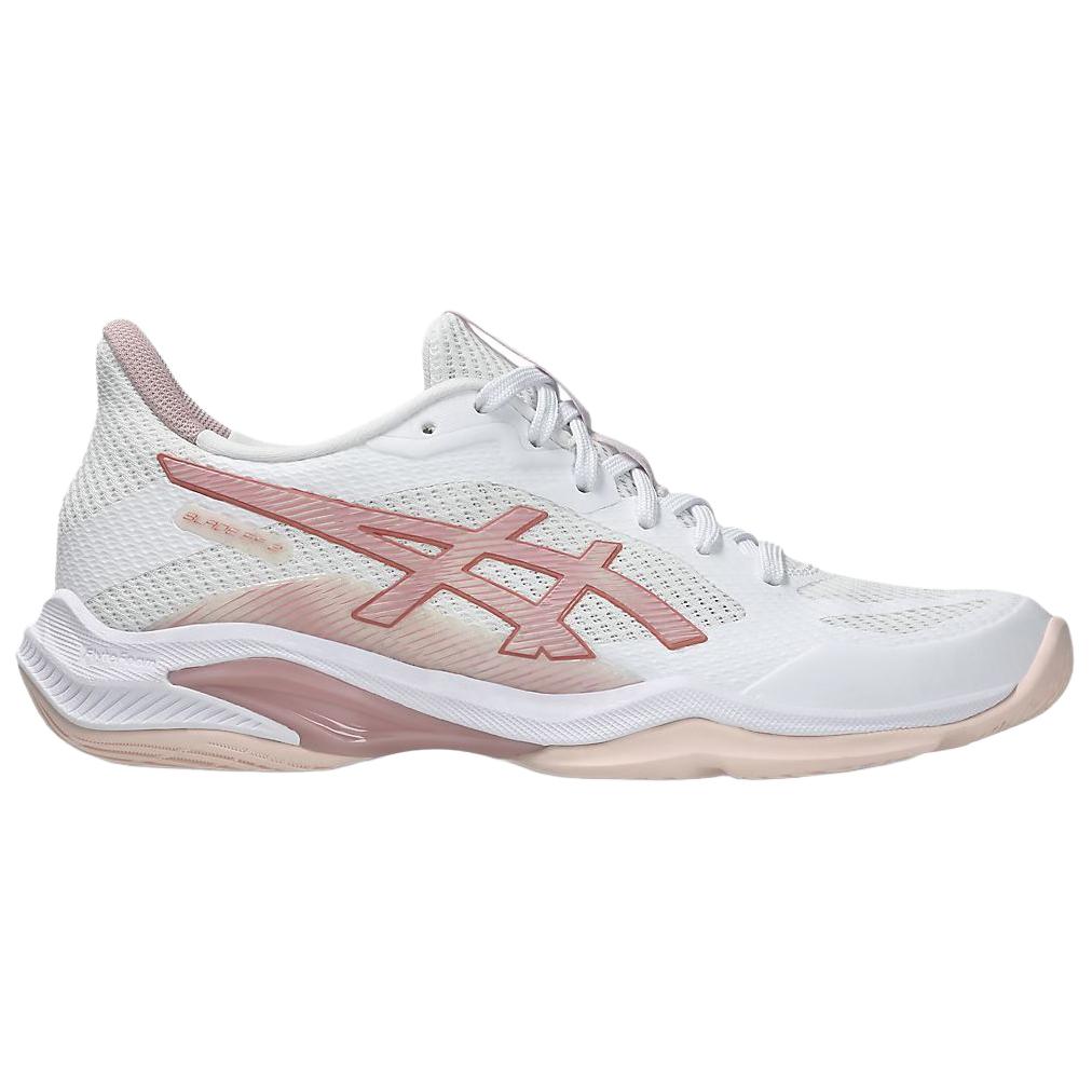 Asics Blade FF 2 Comfortable Fit Breathable Support Badminton Shoes Women Shoes White Beige Pink 1072A120-102