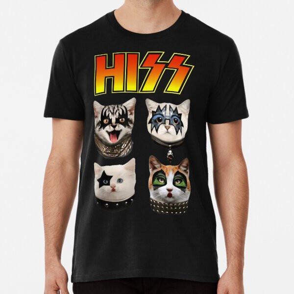 Hiss Funny Cats T-Shirt S-5XL Best T-Shirt