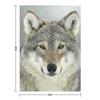 GREY WOLF Throw Blanket Luxury Throw Blankets For Baby Cute Plaid Picnic Blankets