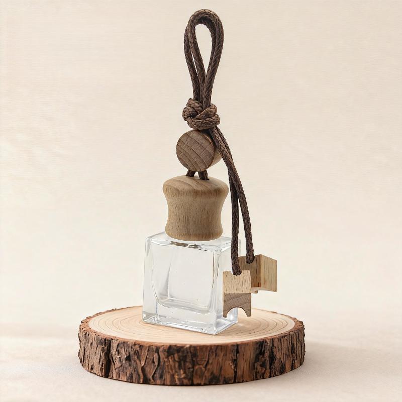 1 Stück Aromatherapie Ätherisches Öl Flasche Hängende Auto Parfümflasche Ornament Auto Lufterfrischer Auto Dekoration Innenraum Für Zuhause