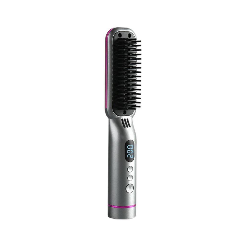 8 Temp Settings Hair Straightener Type-C Straightening Comb Portable Straight Hair Comb