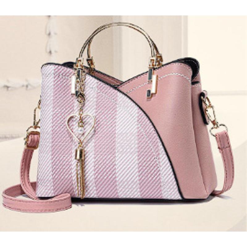 

Women s Handbag Contrasting Color Large Capacity Fashionable Single Shoulder Crossbody Bag